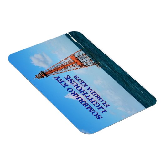 Sombrero Key Lighthouse, Florida Keys Magneet (Rechterzijde)