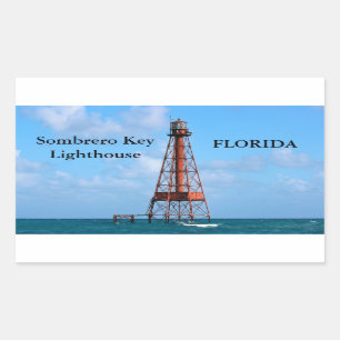 Sombrero Key Lighthouse, Stickers uit Florida