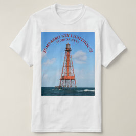 Sombrero Key Vuurtoren Florida Keys T-shirt