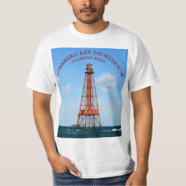 Sombrero Key Vuurtoren Florida Keys T-shirt