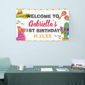 Sombrero Llama Mexicaanse Stijl Feest Eerste Verja Spandoek (Beurs)