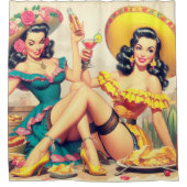  sombrero meisjes douchegordijn (Voorkant)