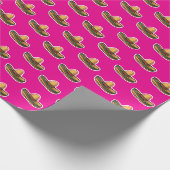 sombrero patroon cadeaupapier (Hoek)