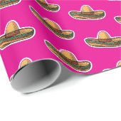 sombrero patroon cadeaupapier (Rol Hoek)