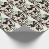  Sombrero Pin-up Cadeaupapier (Hoek)