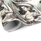  Sombrero Pin-up Cadeaupapier (Rol Hoek)