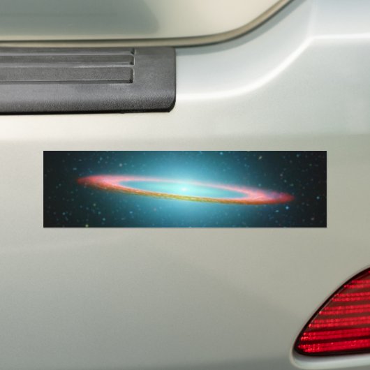 Sombrero spiral galaxy NGC 4594 Bumpersticker (Op auto)