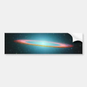 Sombrero spiral galaxy NGC 4594 Bumpersticker (Voorkant)