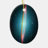 Sombrero spiral galaxy NGC 4594 Keramisch Ornament (Achterkant)