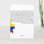 Sombrero Vueltiao, die Kaart vouwen (Achterkant)