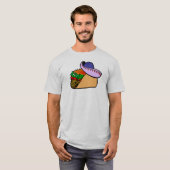 Sombrero Wearing Taco T-shirt (Voorkant volledig)