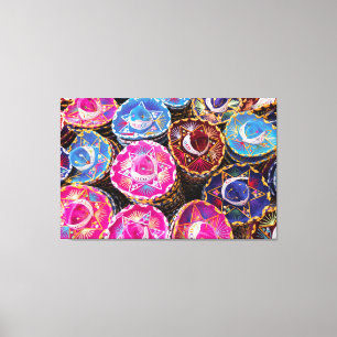 Sombreros Canvas Afdruk