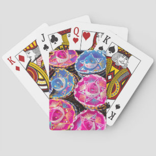 Sombreros in Mexico Pokerkaarten