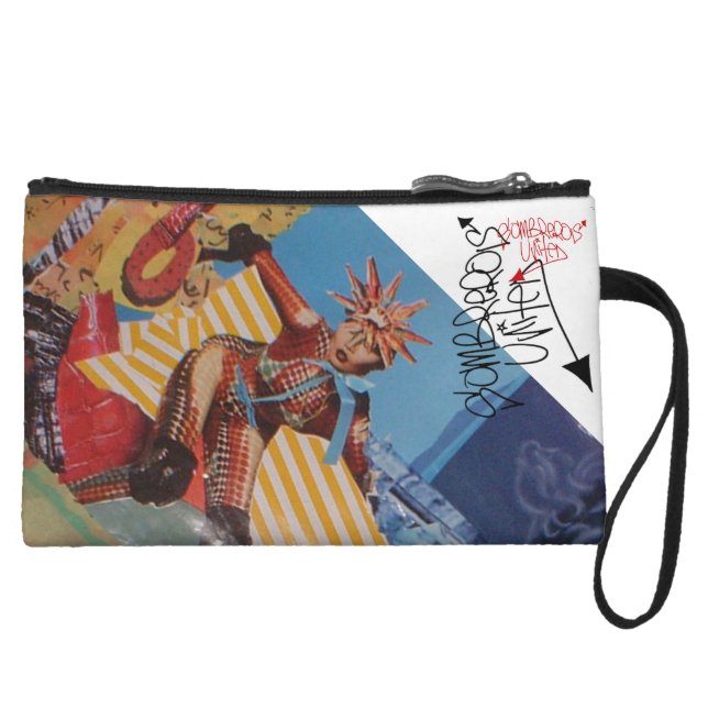 Sombreros United Collage Mini Clutch Handtasje (Voorkant)