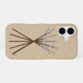 Some 16e-eeuwse polearms Case-Mate iPhone Case 16 Hoesje (Achterkant horizontaal)