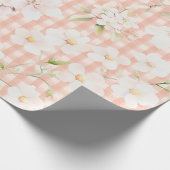 Some Bunny 1st Birthday Wrapping Paper Cadeaupapier (Hoek)