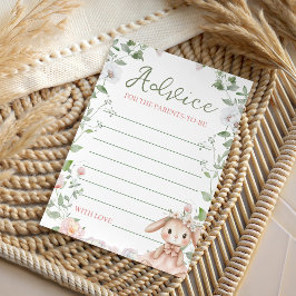 Some Bunny Baby Shower Advieskaart Kaart