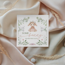 Some Bunny Baby Shower Paper Napkins Servet