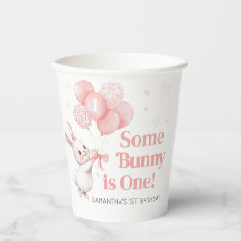 Some Bunny Ballon Verjaardagsfeestje Papieren Bekers