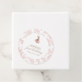 Some Bunny Birthday Pink Bunny Party Bedankjes Labels (In situ)