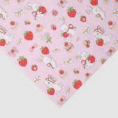 Some Bunny Birthday Pink Tissuepapier (Detail)