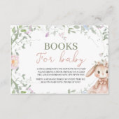 Some Bunny  Books for Baby Card Informatiekaartje (Voorkant)