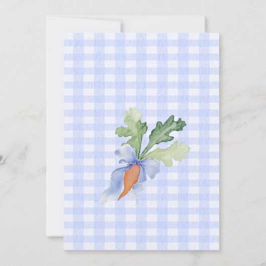 Some Bunny Boy Baby Shower Kaart (Achterkant)