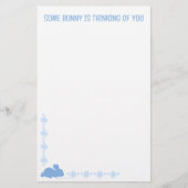Some Bunny Cute Daisy Personal Custom Spring Briefpapier (Voorkant)