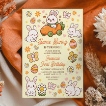Some Bunny Cute Pasen 1e Verjaardagsfeestje