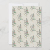 Some BUNNY draait een rustiek bos Kaart (Achterkant)