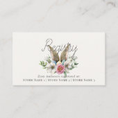 Some Bunny Ear Bloem Roze Cadeau Registratie Informatiekaartje (Voorkant)