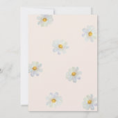 Some Bunny First 1st Birthday Invitation Kaart (Achterkant)