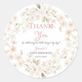 Some Bunny First Birthday Stickers