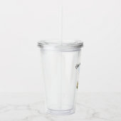 Some Bunny is een eenvoudige Schattigee jongetjes  Acryl Drinkbeker (Rechts)