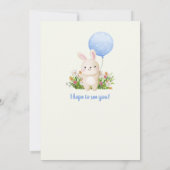 Some Bunny is een eenvoudige Schattigee jongetjes  Kaart (Achterkant)