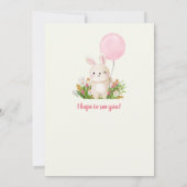 Some Bunny is een eenvoudige Schattigee meisjes 1e Kaart (Achterkant)