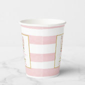 Some Bunny is het draaien van drie (Bunny Ears) CU Papieren Bekers (Rechts)