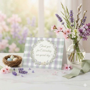 Some Bunny is One 1e Verjaardag Bedankkaart