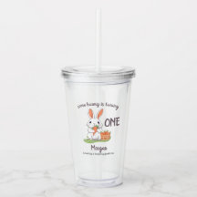 Some Bunny is One Boys Girls 1st Birthday