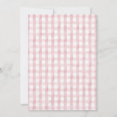 Some Bunny Is One Pink Balloons 1st Birthday Party Kaart (Achterkant)