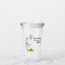 Some Bunny is One Schattige Rabbit Balloon 1st Bir