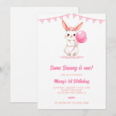 Some Bunny is One Uitnodiging, Some Bunny is Aando Kaart (Voorkant / Achterkant)