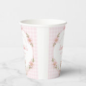 Some Bunny is Turning One 1st Birthday  Papieren Bekers (Rechts)