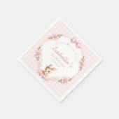 Some Bunny is Turning One 1st Birthday Servet (Hoek)