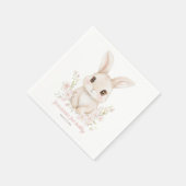 Some Bunny is Turning One Paper Napkins Servet (Hoek)