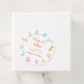 Some Bunny is Turning One Pastel Birthday Thank  Bedankjes Labels (In situ)