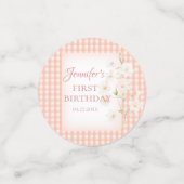 Some Bunny is Turning One Table Confetti (Kleine voorkant)