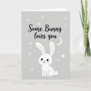 Some Bunny Loves You Baby Kaart