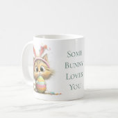 Some Bunny Loves You Easter Cat Mug Koffiemok (Voorkant links)