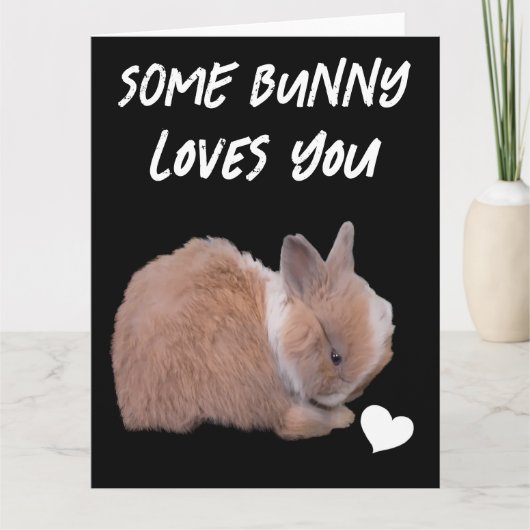 Some Bunny Loves You Kaart (Voorkant)